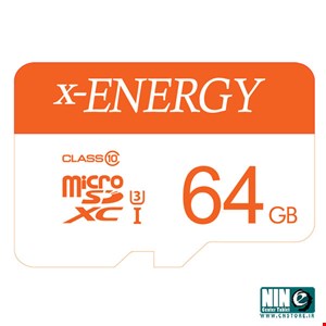 X-ENERGY UHS-I U3 Class 10 80MBps MicroSDHC - 64GB