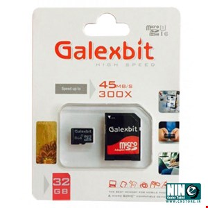 Galexbit UHS-I U1 Class 10 45MBps microSDHC With Adapter - 32GB