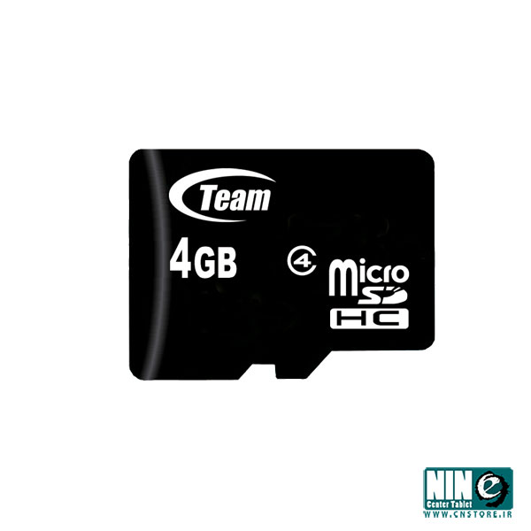 کارت حافظه‌ی میکرو SD تیم کلاس 4 بدون خشاب - 4 گیگابایت