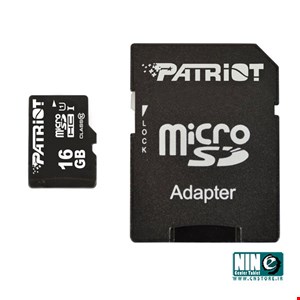 PATRIOT LX Series microSDHC UHS-1 Class10- 16GB
