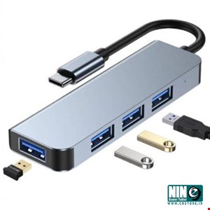 P-Net P-3612 4 Ports Type-C Hub